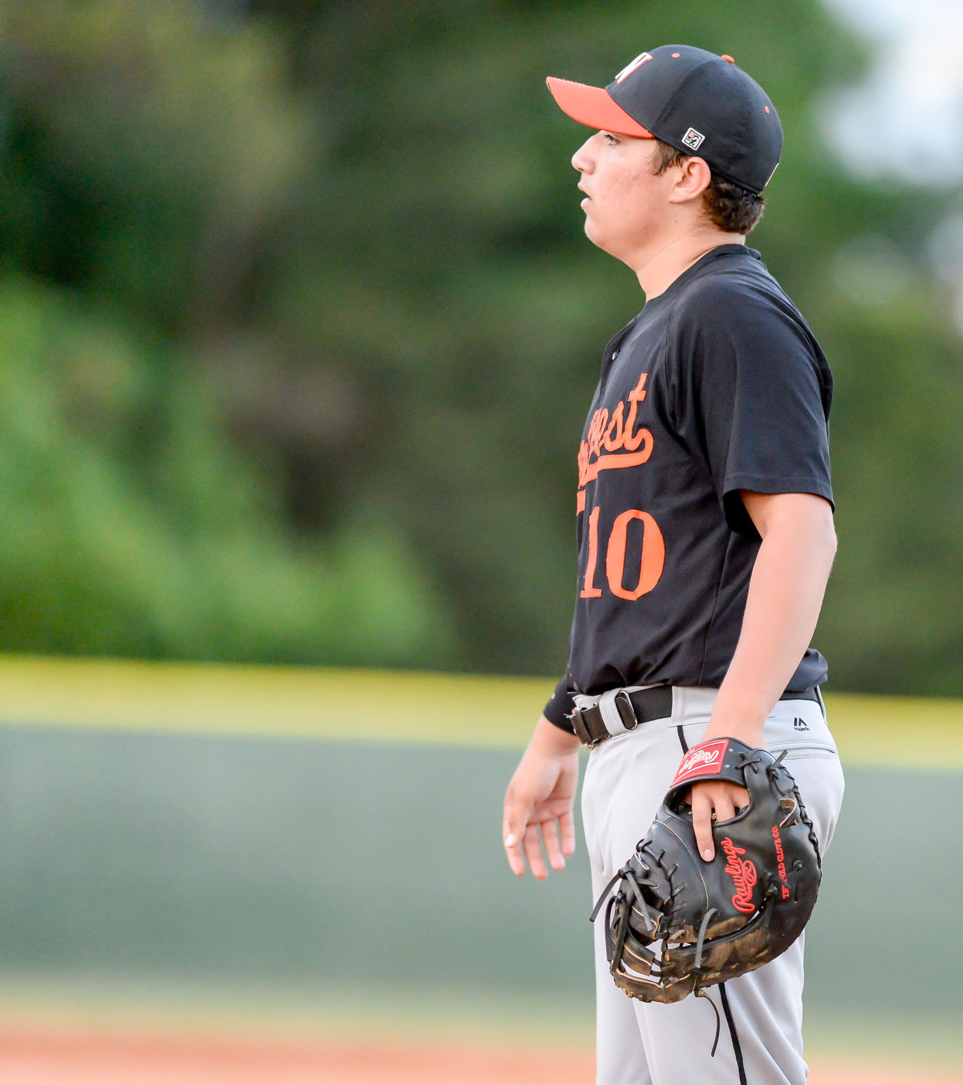 Friday night baseball action